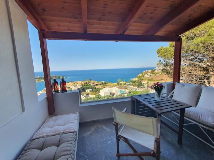 Endless Blue Villa - Amazing Sea View Agia Pelagia  Buitenkant foto