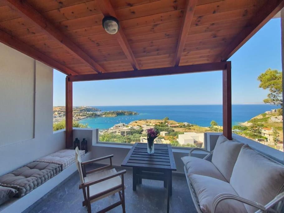 Endless Blue Villa - Amazing Sea View Agia Pelagia  Buitenkant foto